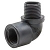 Riegolux 16753 Polypropylene Elbow 90º Female Thread - 3/4 Male
