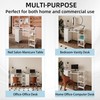 NinPeen Manicure Table Nail Desk for Nail tech with Drawers