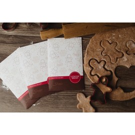 Simplicity Scents Gingerbread Scented Sachets Pack of 3, Fall & Winter - Long-Lasting Scented Bags, Home Fragrance, Air Freshener & Deodorizer for Closet, Room, Drawer, or Cars, Made in USA