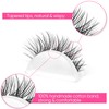 Lash Clusters 72 pcs Natural Cluster Lashes DIY Individual Eyelash