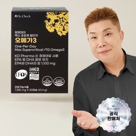 Dr. Check 닥터체크 원퍼데이 맥스 초임계 알티지 오메가3 Dr. Check One Per Day Max Supercritical RTG Omega 3