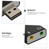 Operitacx USB Audio Adapter for Surround Sound External Stereo Sound
