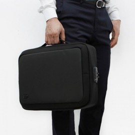 Schoolbag Men's Backpack Popular Square Bag Laptop daily black