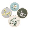 ¡ Kit De Arranque De Bordado Mano Floral De Puntada