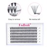 Cluster Lashes 20D DIY Eyelash Extension C D Curl Individual