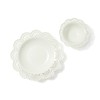 Francfranc French Pannier Deep Plate Lace White