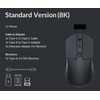 Keychron M3 8K Wireless Mouse, PAW3950 Sensor with Programmable Macro