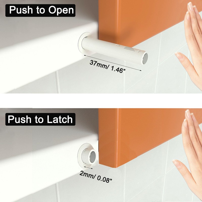 Push to Open Cabinet Hardware Long CBRIVE 5 Pack Push