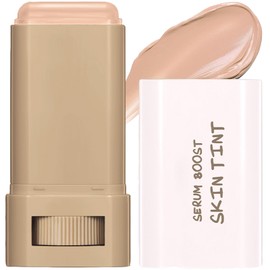 TIRDET Tinted Moisturizer Stick Serum for Boost Skin Tint, Multiuse Solid Tinted Moisturizing Foundation Stick, Natural Makeup, Solid Beauty Balm for Foundation and Contour Concealer