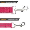 Joytale Reflective Dog Leash,6 FT/4 FT, Padded Handle Nylon Dogs