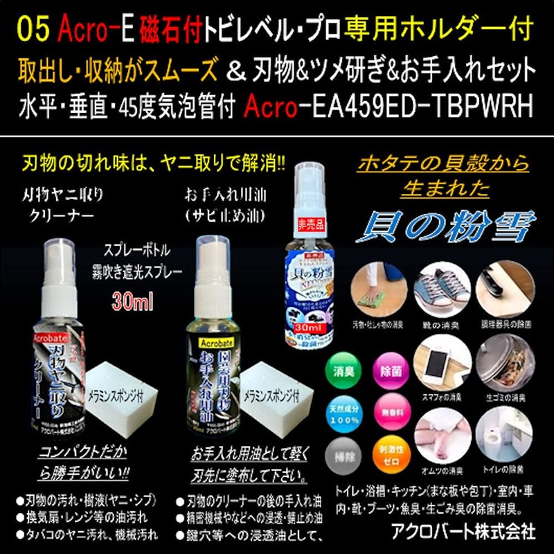 ED-TBPW-RH with Holder for Acro-E Tobi Level Pro EA329