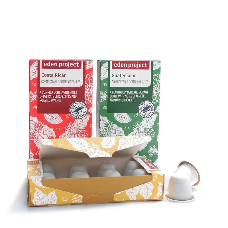 THE EDEN PROJECT 60 SINGLE ORIGIN SELECTION PACK Home Compostable
