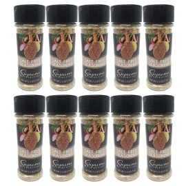 Supreme Tradition ( LOT of 10 Bottles ) Salt-Free Seasoning-Blen