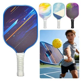 Toolzia Glass Fiber Pickleball Paddle USAPA Approved Lightweight Racket with Anti-Slip Grip