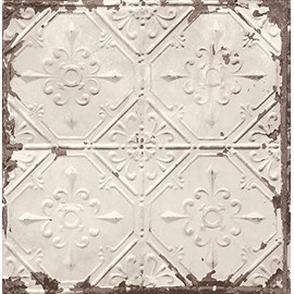 décor direct BR2922-22332 Pattern Wallpaper, Off-White