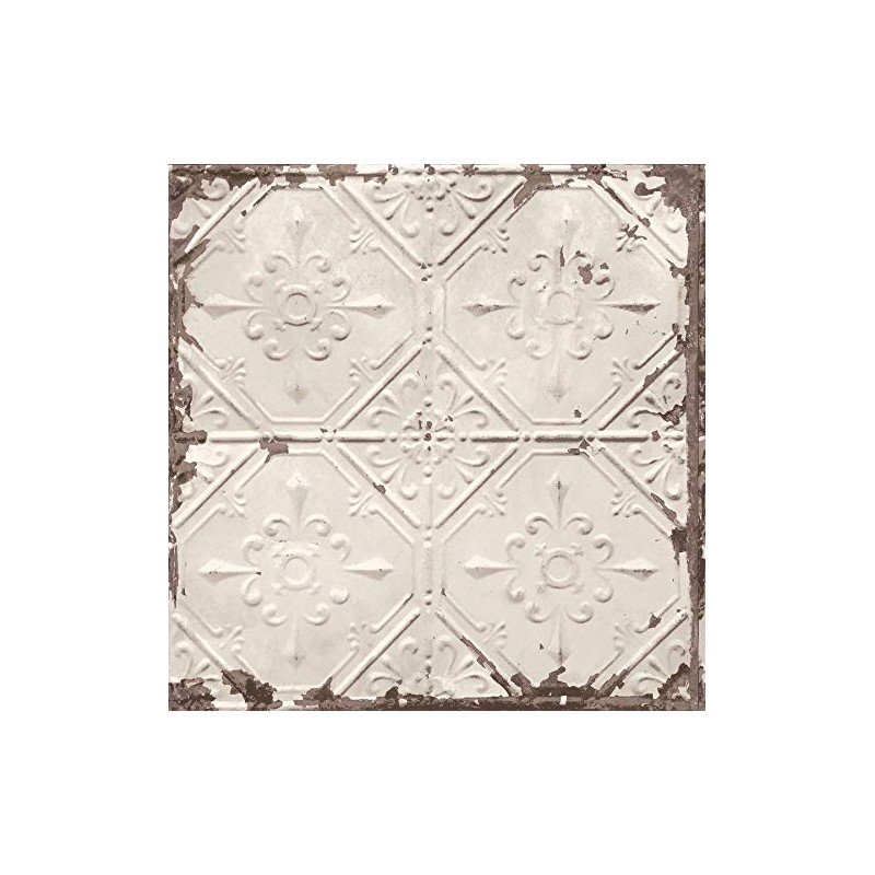 décor direct BR2922-22332 Pattern Wallpaper, Off-White