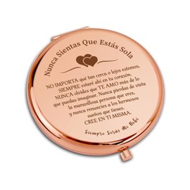 VivaJoy Regalos para hija - Regalos para Hija de Mamá y Papá, un Regalo de cumpleaños de hija, Con Espejo Compacto, Regalo Navidad de Hija y adecuado para graduación, Boda y otras ocasiones.