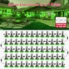 LAMPHOME LED Outdoor String Light, 26Feet Patio Lights with 12+1