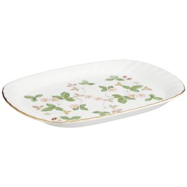 Wedgwood 50190706800 Wild Strawberry Spiral Tray, Wedding Gift, Gift
