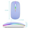 UrbanX 2.4GHz & Bluetooth Mouse, Rechargeable Wireless Mouse for Tecno