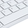 78 Keys Spanish Wireless Bluetooth Keyboard Thin Lightweight Silent Spanish