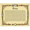 Last Name Meaning - History Family Surname Print Artwork 8.5