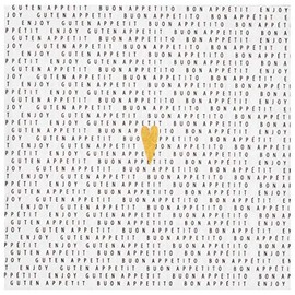 Räder Napkin Bon Appetit Heart