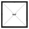 Frametory, 8x8 Floating Picture Frame - Metal Photo Frame -