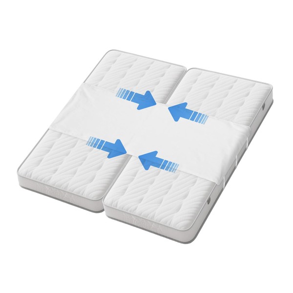 Kaempe Upgradierte Liebesbrücke für Matratzen 230cm, Rutschsicher Und Nahtloses Füllen