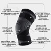 Rodilleras Elásticas Deportiva Compresion Gym Ortopédica 2pk