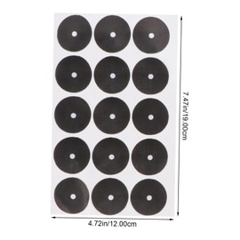 Kisangel Pool Table Necessity Billiard Spot Stickers 2 Pack of Snooker Dots for Positioning