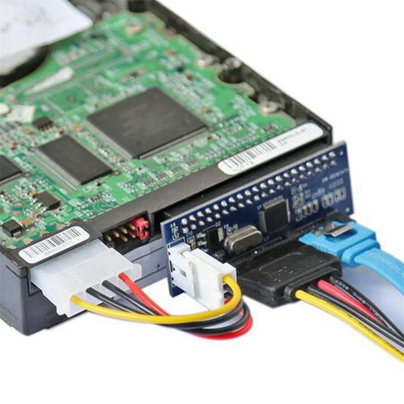 xiwai IDE/PATA 40-Pin Hard Drive to SATA Female Adapter PCBA