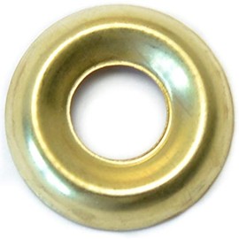Hard-to-Find Fastener 014973436636 Finishing Washer Brass, 14, Piece-80