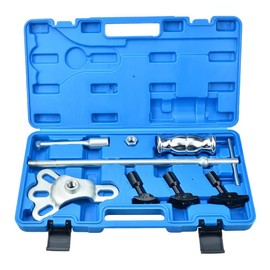 Prokomon Rear Axle Bearing Puller Kit; Rear Axle Puller Set; Rear Axle Bearing Removal Tool with Slide Hammer Yoke and 3 Rear Axle Adapters