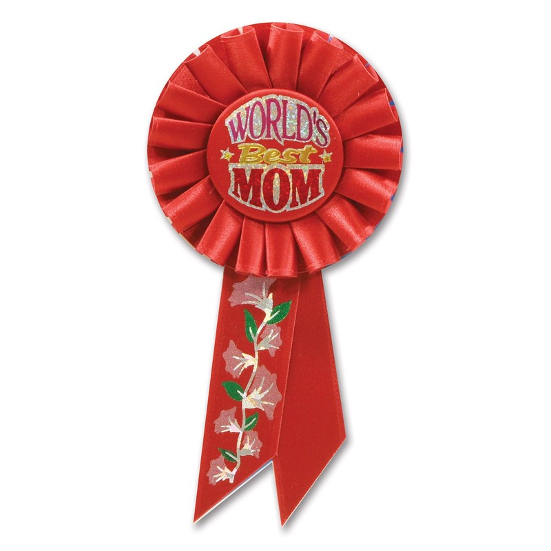 World's Best Mom Rosette