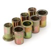 100PCs Carbon Steel 3/8-16 Rivet Nuts Zinc Plated Head Insert