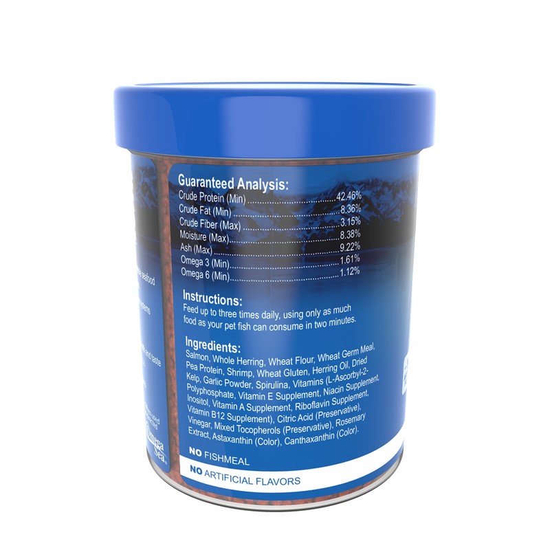 Omega One Garlic Marine Small Sinking Pellets, 4.5 oz.