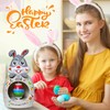 Angenster Easter Egg Decorator Kit, Bunny Egg Spinner Decorating Machine