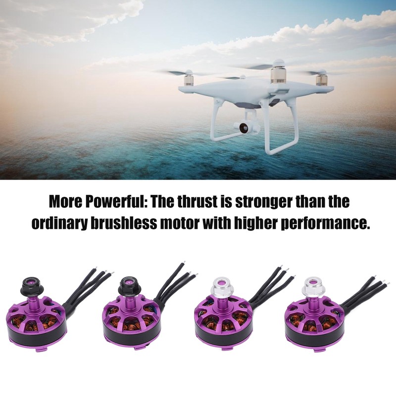 4PCS MN2205‑2300KV 2‑4S Brushless Motor Kit 2CW 2CCW for FPV