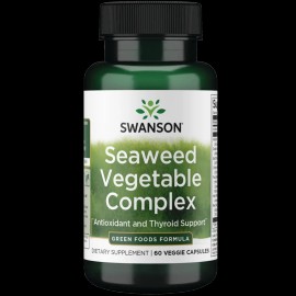 Swanson Seaweed Vegetable Complex 60 Veggie Capsules