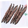 Baluue 6 Pcs Adorable Leopard Print Sponge Hair Rollers Easy