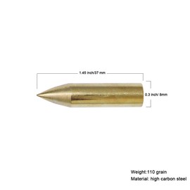 IRQ Metal Glue on Arrowheads Archery Targeting Practice Broadheads Tips Bullet Field Points for Bamboo Wooden Arrows