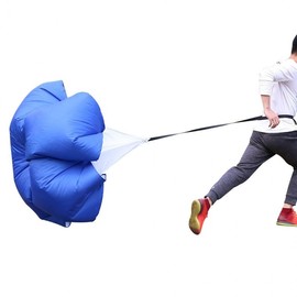 Running Resistance Parachute for Speed Training Resistance Black 2ea