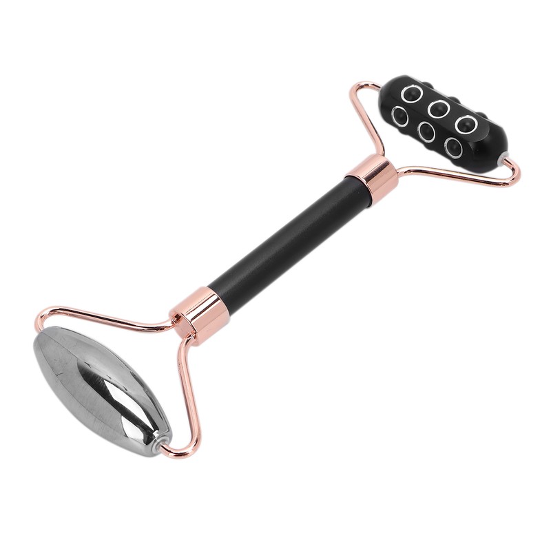 Terahertz Face Roller Power Stone Facial Beauty Roller Massager Gua