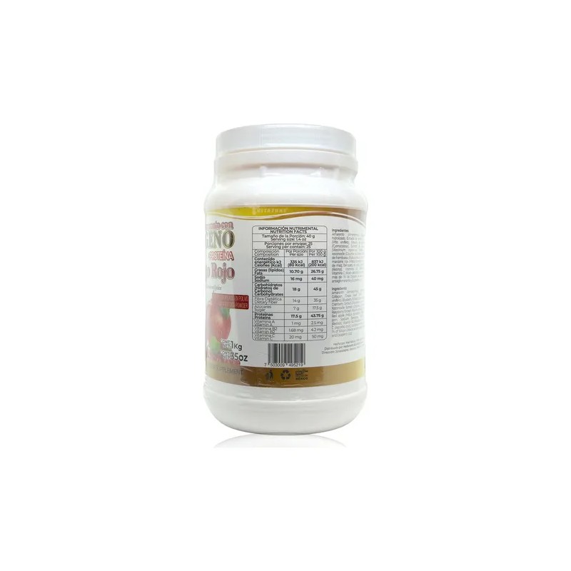 Colágeno Hidrolizado Jugo Rojo 1 Kg Pretty Bee Amaranto Prot