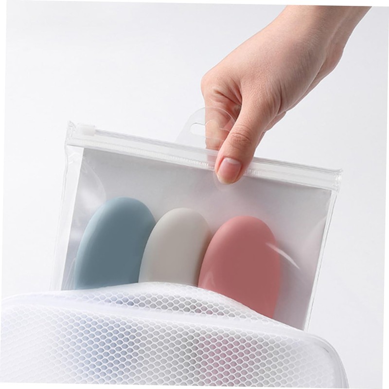 FOMIYES 3 Pack Portable Lotion Bottle Set Shampoo Conditioner Travel