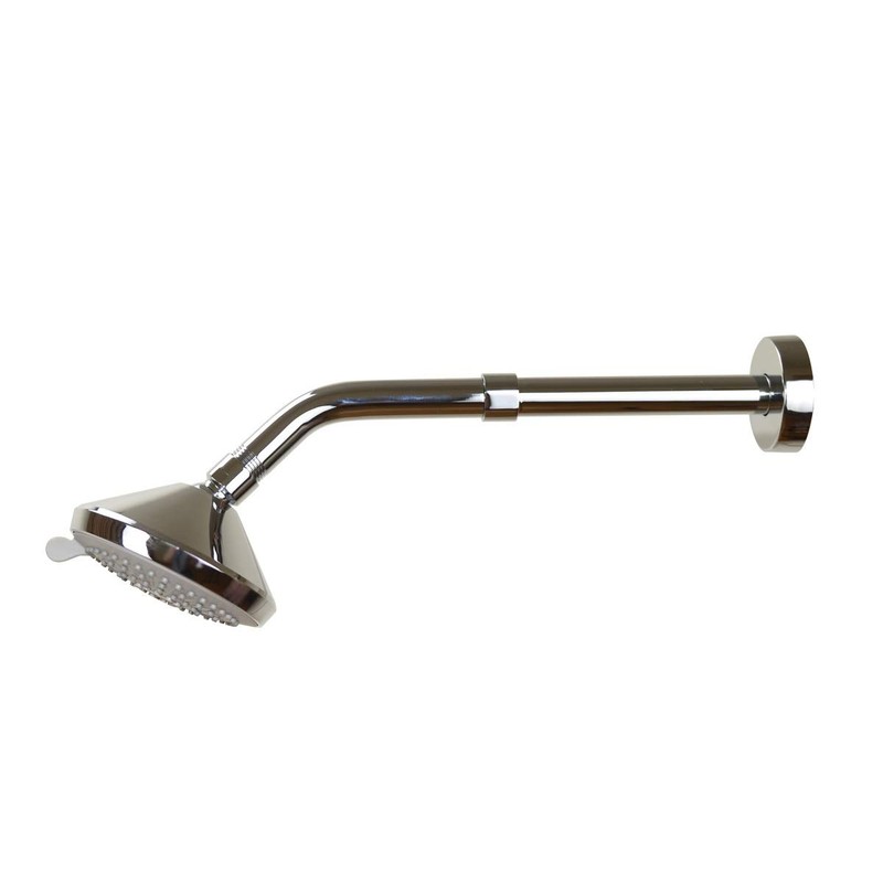 Purelux Shower Arm Extension, 6 inches Shower Head Extender Water