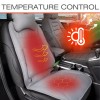 DONWELL Best Christmas Gift Car Heated Seat Covers with Lumbar