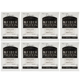 Hybrid Intestinal Fiber Protein (1.3 oz (38 g) x 8 Pieces, Plain) WPI Formulated with Materials That Reach Deep Intestines Into the Depths of 3 Guts, Supervised by Yu Suzuki and Manufactured in Japan