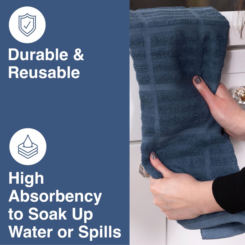 All-Clad Solid Kitchen Towel: Highly Absorbent, Super Soft Long Lasting